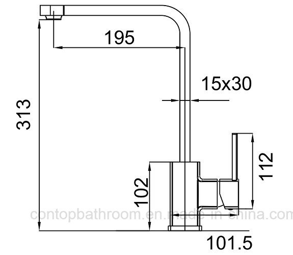 Watermark Approval Kitchen Mixer Sink Tap Kitchen Faucet