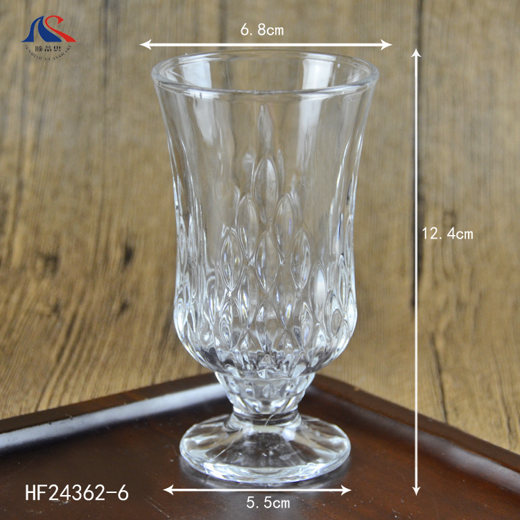 Glassware Drinking Coffee Cup Goblet Glass Cup for Coffee
