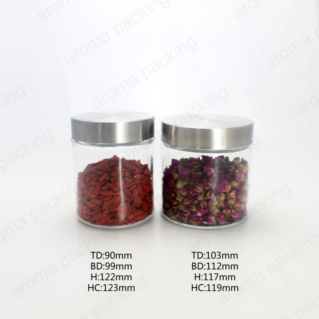 Wholesale High Quality Best Selling Honey Food Storage Glass Jar