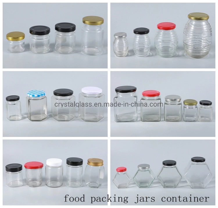 Cute Candy Jars Sweet Food Mason Mini Storage Spice Glass Jars 180ml 280ml 380ml