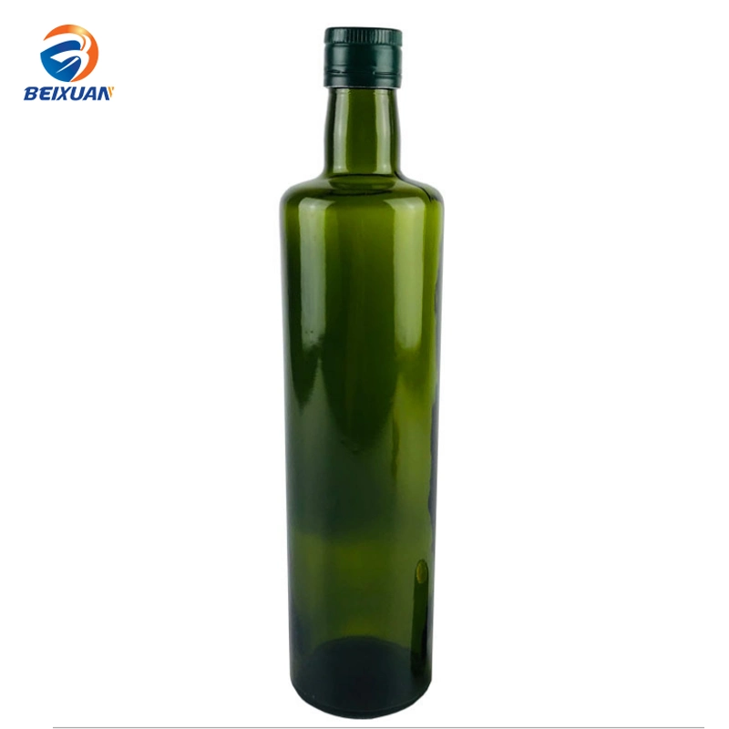 250ml 500ml 750ml 1000ml Round Olive Oil Glass Bottle Camellia Oil Walnut Oil Bottle
