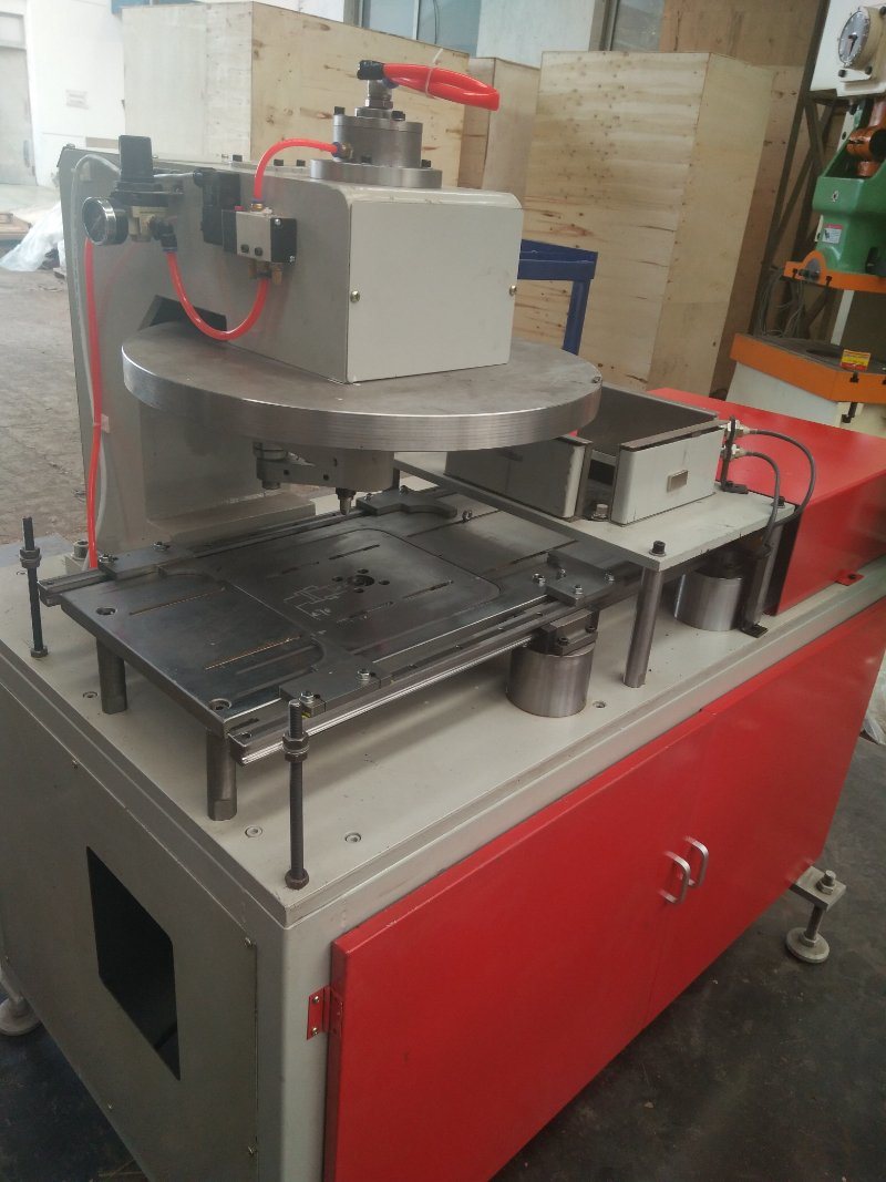 Semi Automatic Punch Press to Make Square Tin Can Lid Customized