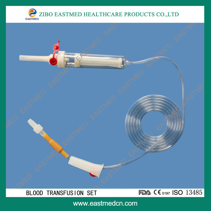 Disposable Medical Infusion Blood Giving Set Transfusion Set ISO