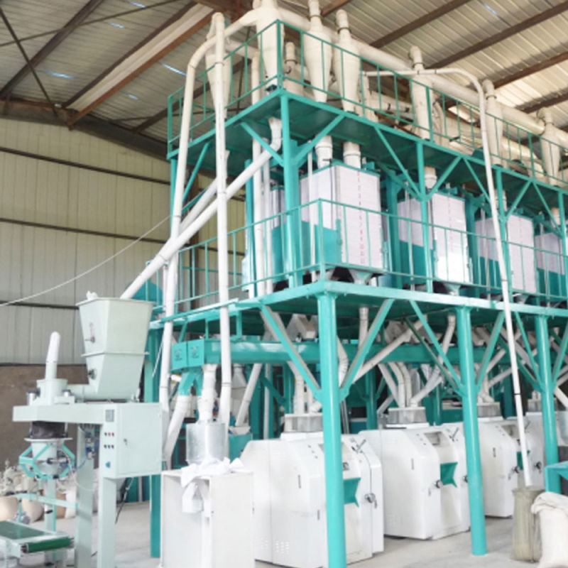 50tpd 100tpd Corn Flour Mill Corn Flour Mill Machinery Corn Flour Mill Machine