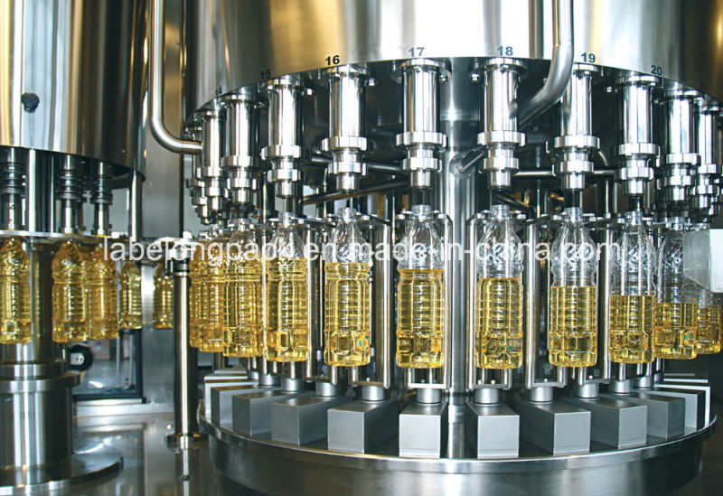 3000bph Automatic Pet/Glass Bottle Filling Machine for Peanut Oil