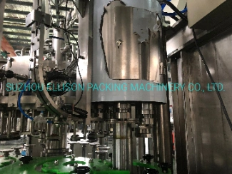 Automatic Glass Bottle Soft Drinks Juice Bottling Production Line Machine