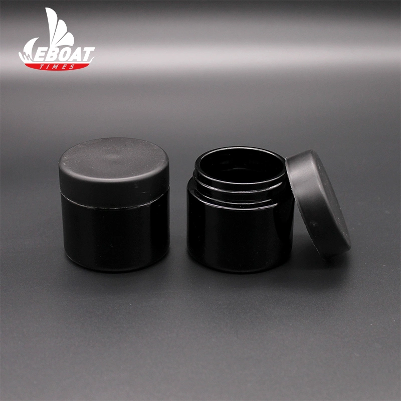 Factory Wholesale Empty Glass Jar 5ml 9ml 60ml Frosted Glass Jar for Cbd Packaging