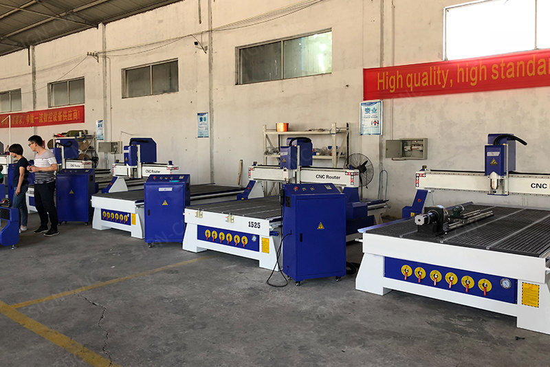 3D Sculpture CNC Router CNC Router with Rotary Spindle