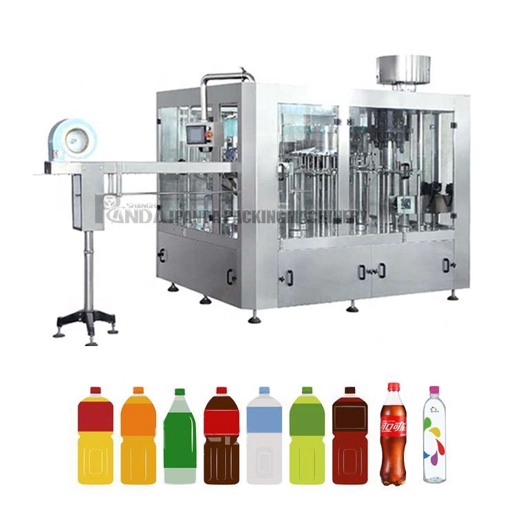 Fully Auto Fruit Juice Orange Juice Filling Machine for Glass Bottles