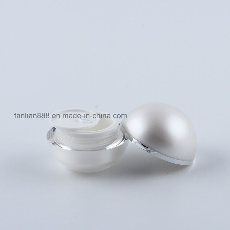 Acrylic Ball Shape Cream Jars Packaging Sets