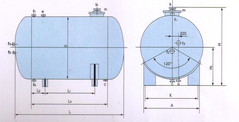 Storage Tank Juice/Storage Tank/Stainless Steel Tank