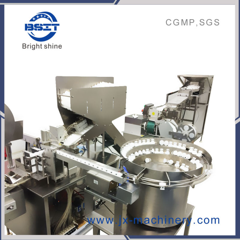 Effervescent Tablet Into Tube Counting Packing Machine with Glass Cover