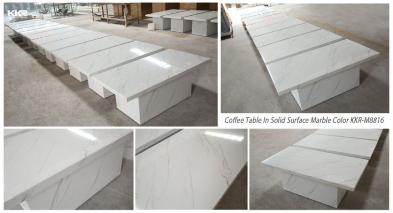 Decorative Building Material Artificial Acrylic Solid Surface Stone Sheets