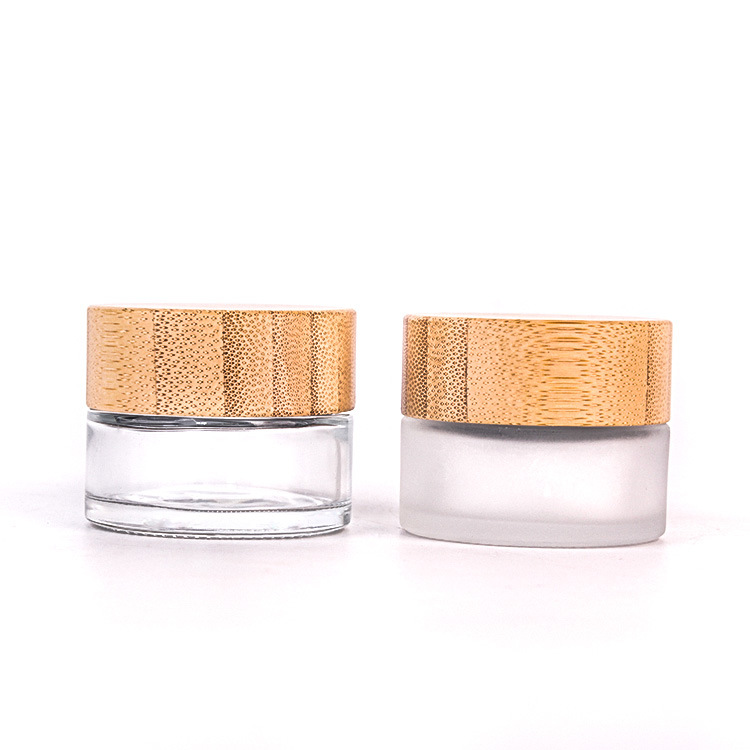 40ml Glass Essential Oil Jars with Bamboo Lid