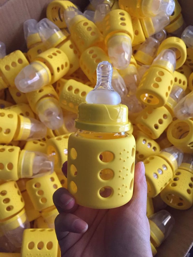 Economic Standard Neck Glass Milk Bottle for Feeding Babies