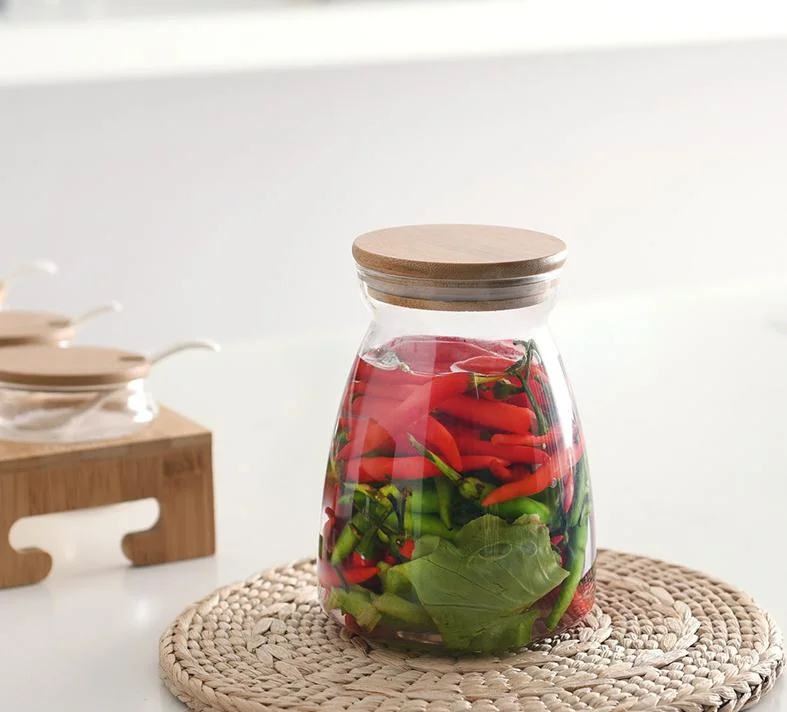 Promotion Round Glass Jar Food Storage Jar