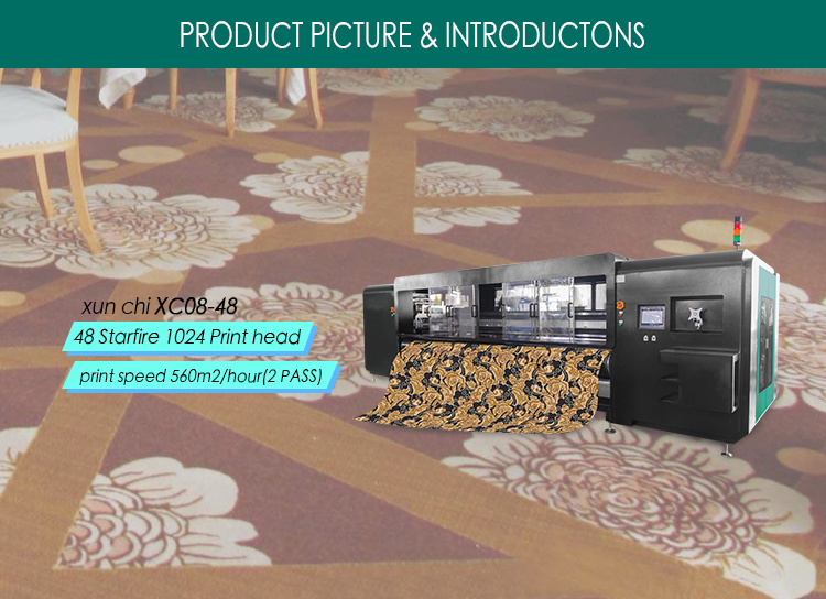 Quality Manufacturer Large Format Digital Large Format Digital Carpet Printer