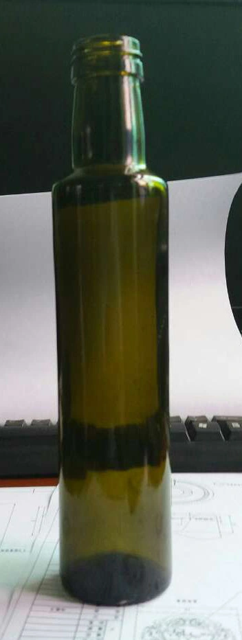 250ml, 500ml, 750ml, 1000ml Clear Round Empty Olive Oil Glass Bottle with Caps