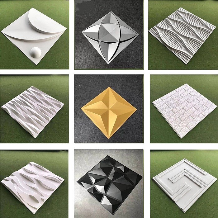 Fiber Decorative 3D Wall Panel Mold 3D Panels Decorative Manufacture in China