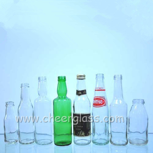 Customized Wolesales Various Bottle Good Quality Glass Drinking Bottles Beverage Bottle