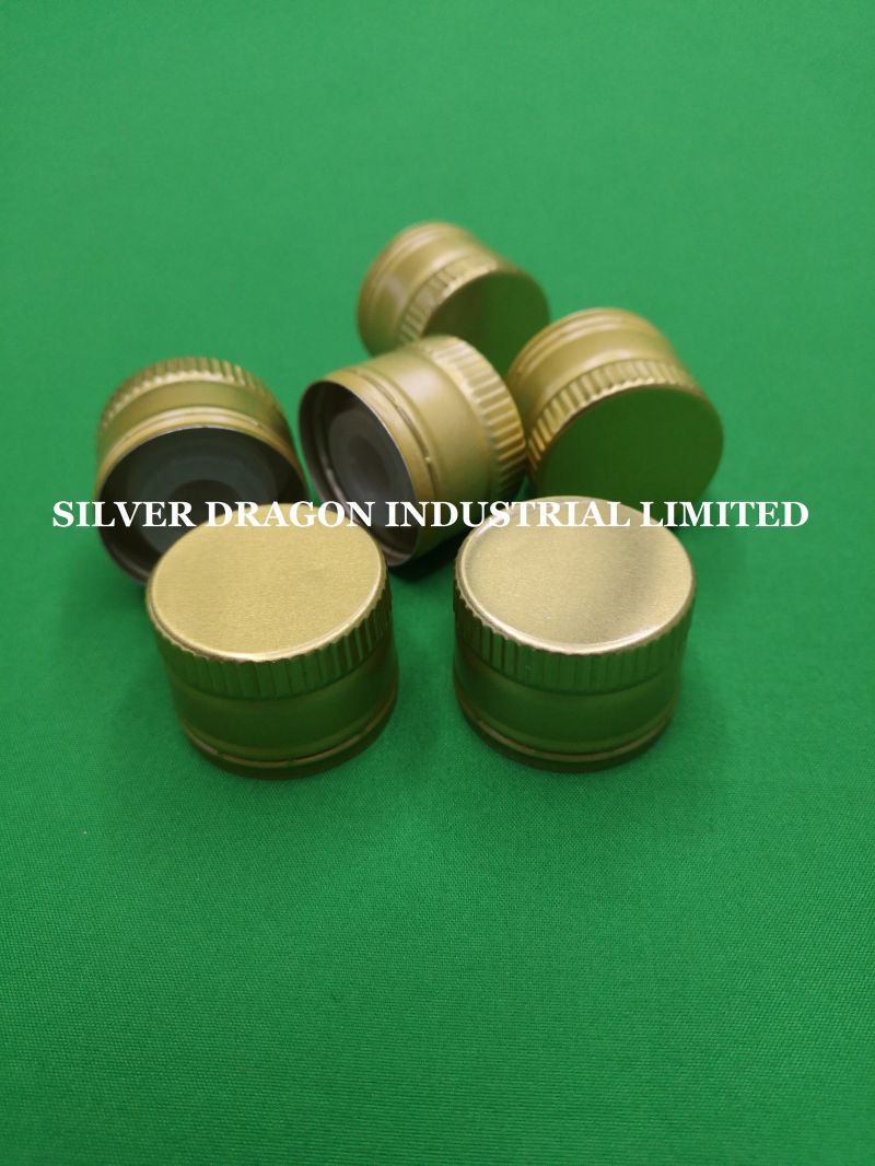 Aluminium PP Caps for Olive Oil Bottle Closure, 31.5X24mm