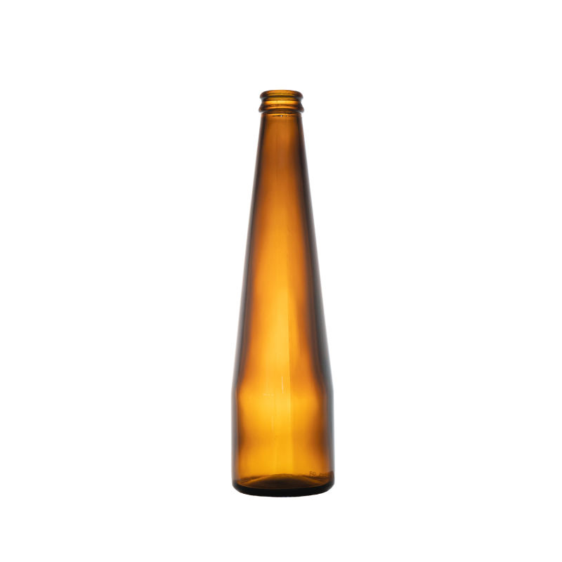 Amber Glass Alcohol Beverage Bottle for Drinking