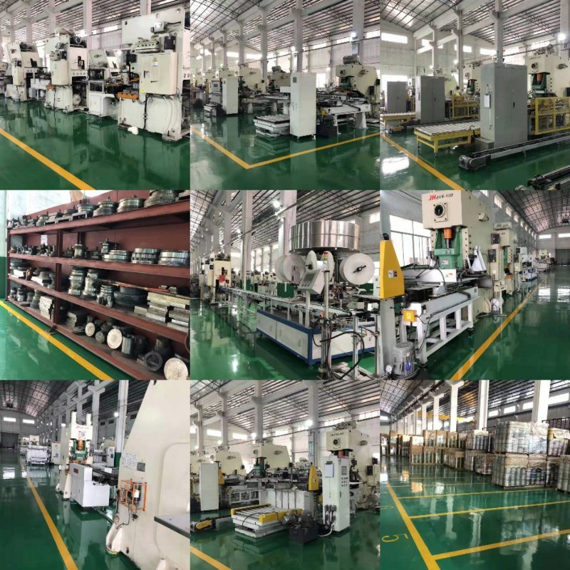 Paint Round Tin Can Lid Press Machine Line