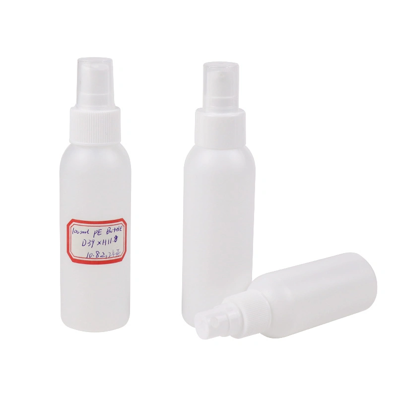 Hand Wash Bottles Pump/Empty Bottles Plastic Spray Bottles 100ml Plastic Bottle with Pump