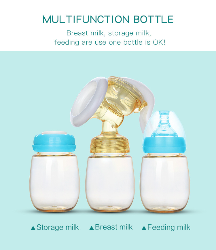 PPSU Breast Milk Bottle Infant Feeding Wide Neck Storage Bottle