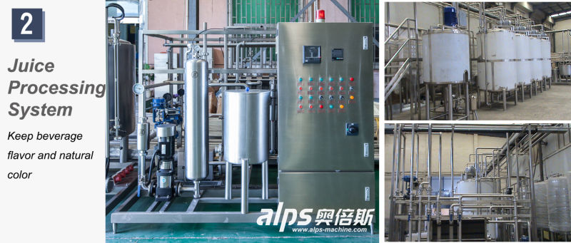 Beveage Bottle Flavored Milk Bottling Machine Processing System