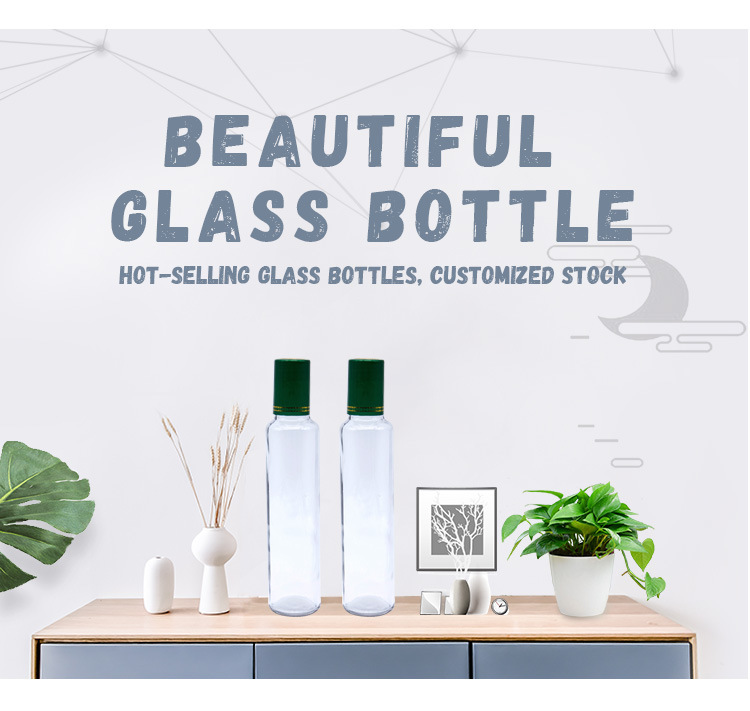 Chinese Supplier 80ml&100ml&250ml&500ml Olive Oil Glass Bottles