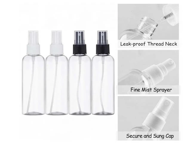 Mini Plastic Spray Bottles 30ml 50ml 100ml Spray Bottles 500ml Mist Spray Bottles