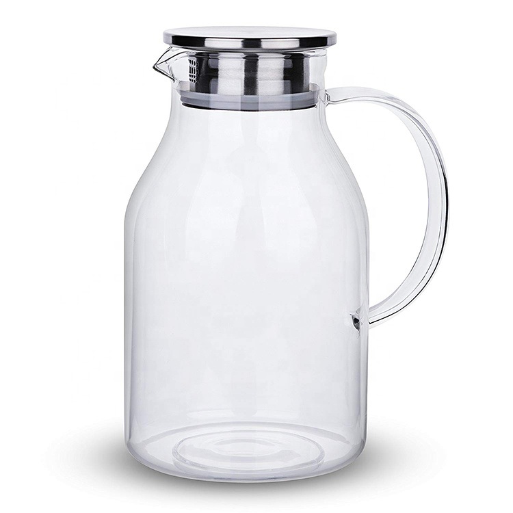 Borosilicate Glass Water Pitcher