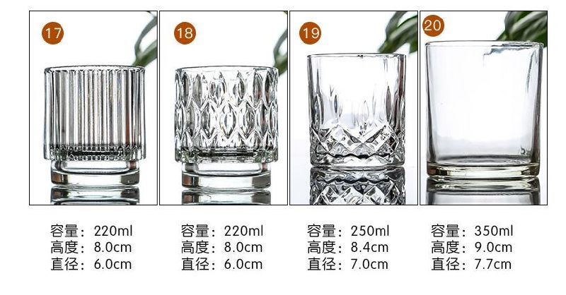 Luxury Glass Candle Holder Clear Candle Jar Transparent Glass Jars for Home Deco