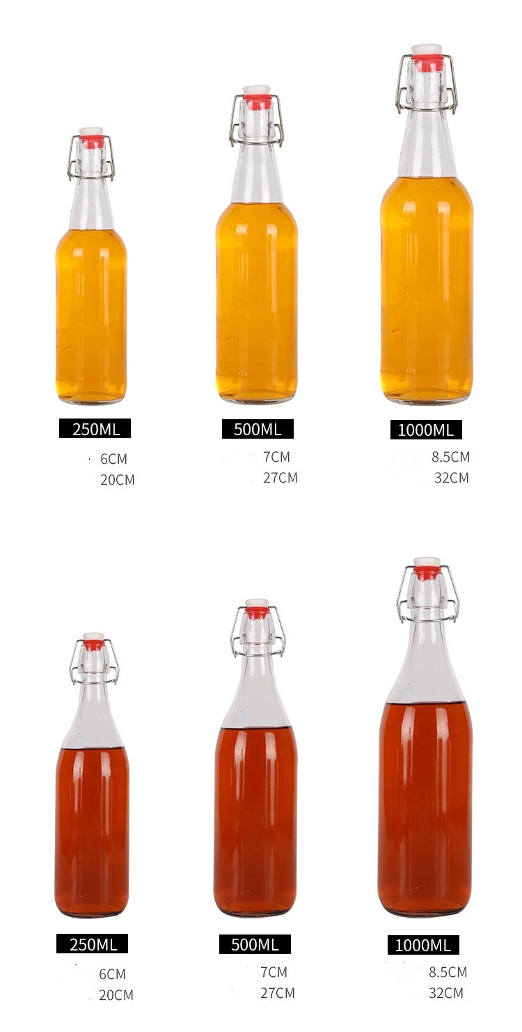 Resealable Glass Juice Bottles Square Glass Juice Bottle for Sale