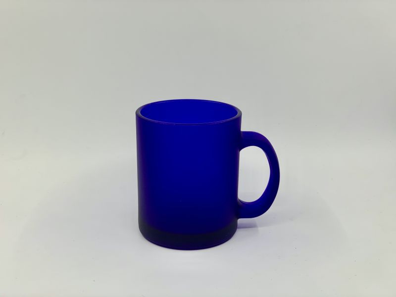 Simple Style Four Original Glass Coloured Glass Mug with Handle