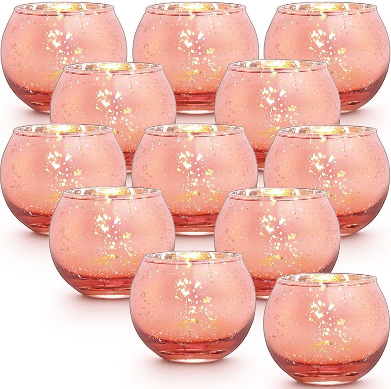 Gradient Glass Candle Holder Glass Candle Jar Glass Candle Holders