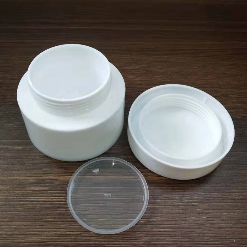 80ml PP Double Wall Cream Jars Plastic Round Cream Jars Cosmetic Container