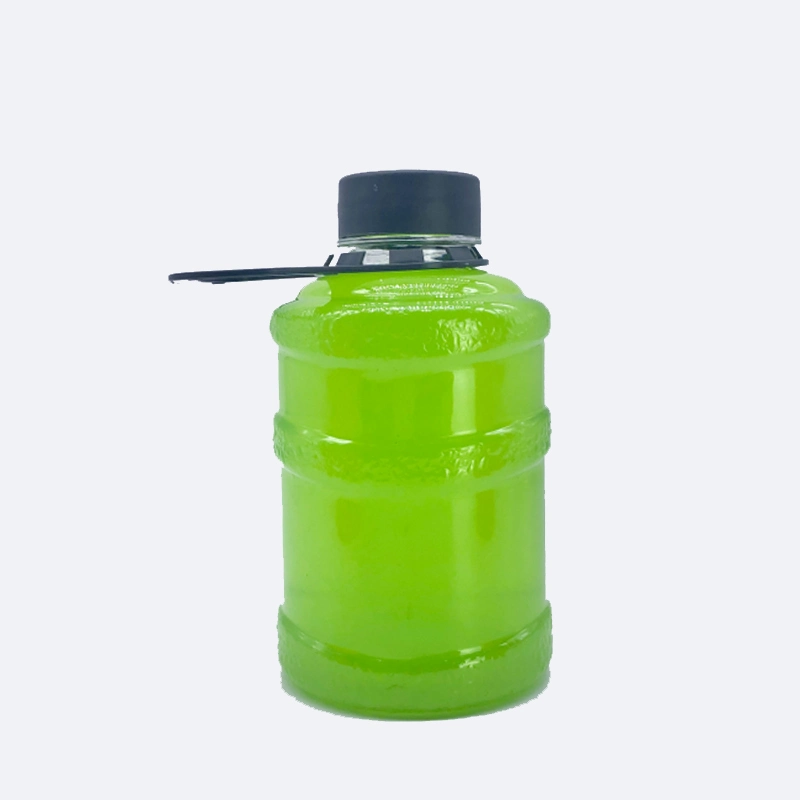 Wholesale Milk Tea Buckets Plastic Bottles with Handle for Juice Beverage