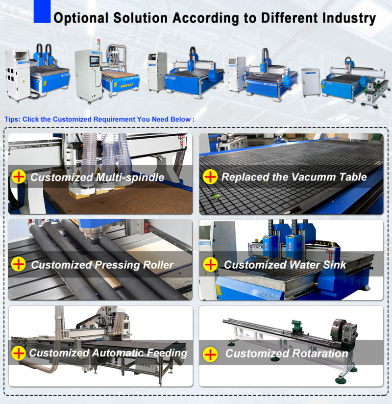 Woodworking CNC Router 1300*2500mm Machinery CNC Router with Compression Roller