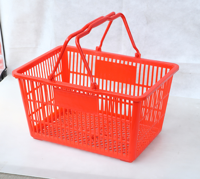 Colorful Flexible Shopping Plastic Basket for Storage