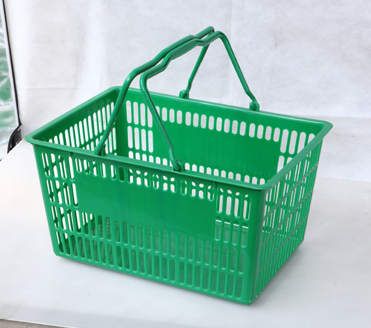 Colorful Flexible Shopping Plastic Basket for Storage