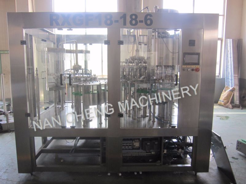 Fruit Juice Beverage Glass Bottle Filling Machine