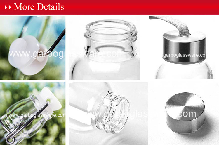 Cosmetic Design Water Container Glass Milk Bottle