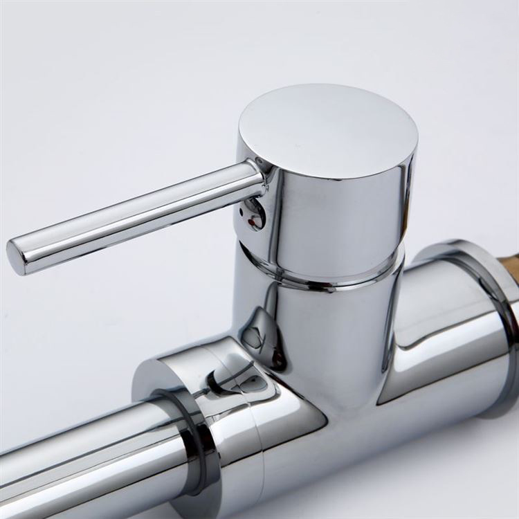 Three Way Spring Pull Down Brushed Nickel Kitchen Faucet