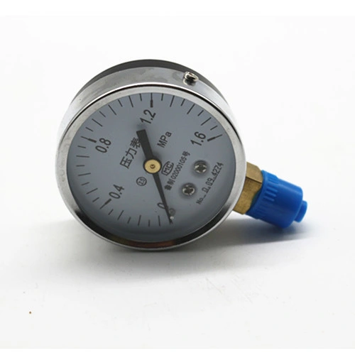 63mm 2.5inch Stainless Steel Pressure Gauge Back & Bottom Mount