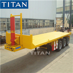 Titan 3 Axle Self Dumping Flatbed Rear End Dump Trailer