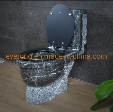 Natural Stone Sanitary Ware New Design Color Onyx Wc Toilet Bowl Marble Carving Toilet