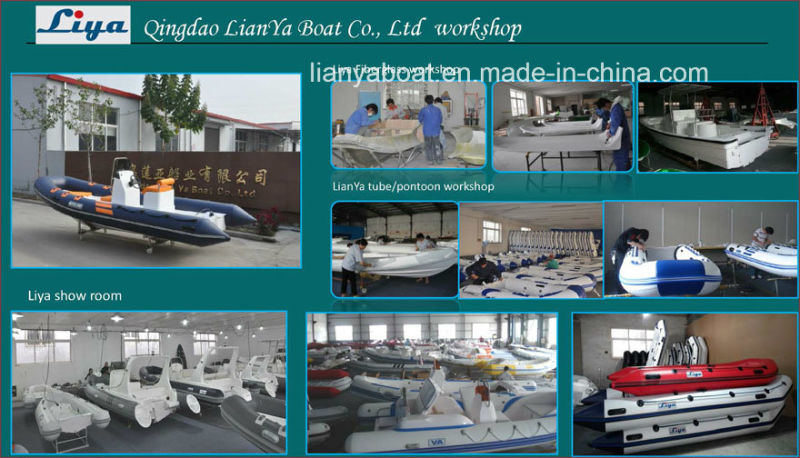 Liya 5.8m Custom Military Rib Boats Hypalon Inflatable Boats