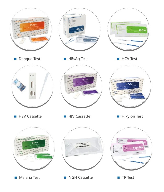 Home Use Rapid HCV Cassette Strip/Cassette Test Kit